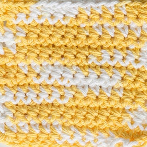 Lily Sugar ‘N Cream The Original Ombre Yarn, 2oz, Gauge 4 Medium, 100% Cotton, D