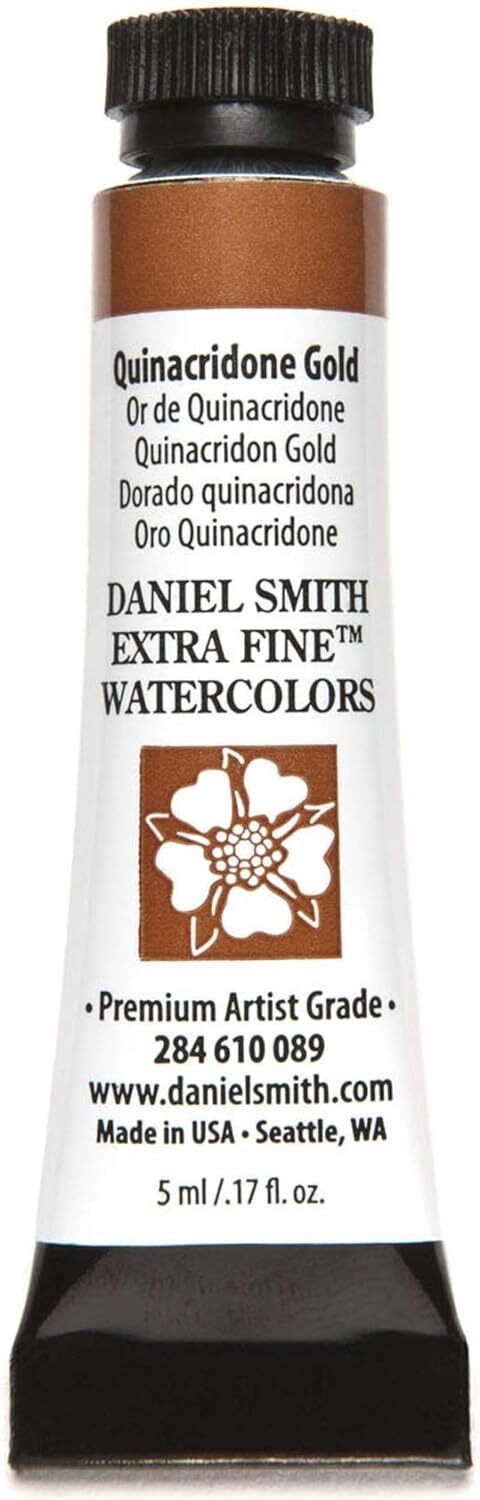 284610089 Tubo De Acuarelas Extrafinas, 5 Ml, Quinacridona Dorada, 0,17