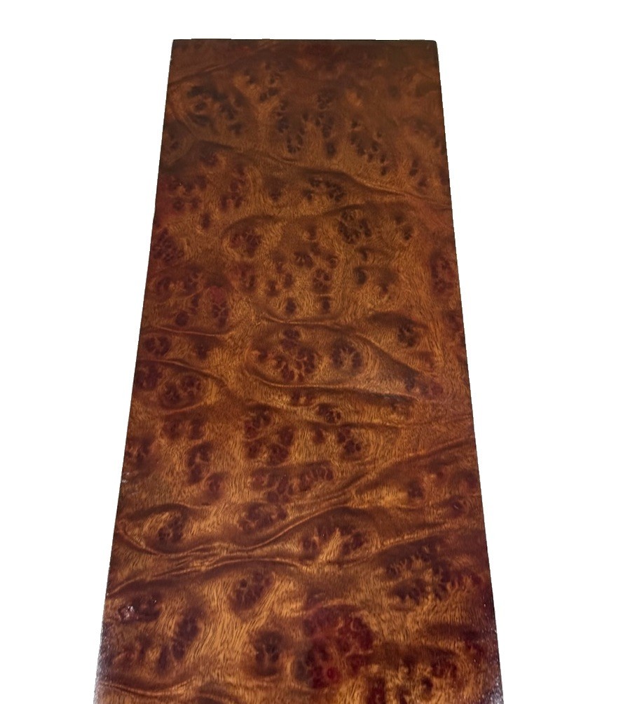 Camphor Burl wood insrument blank 21-1/8″ x 6-3/4” x 2″ (w28) dried billet