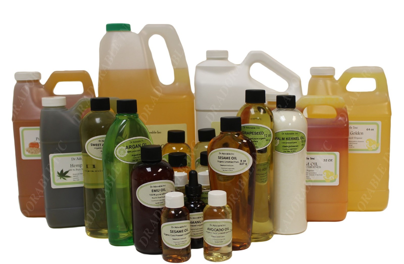 100% Pure Premium Organic Unrefined Tamanu Oil Sizes from 0.6 oz up to Gallon