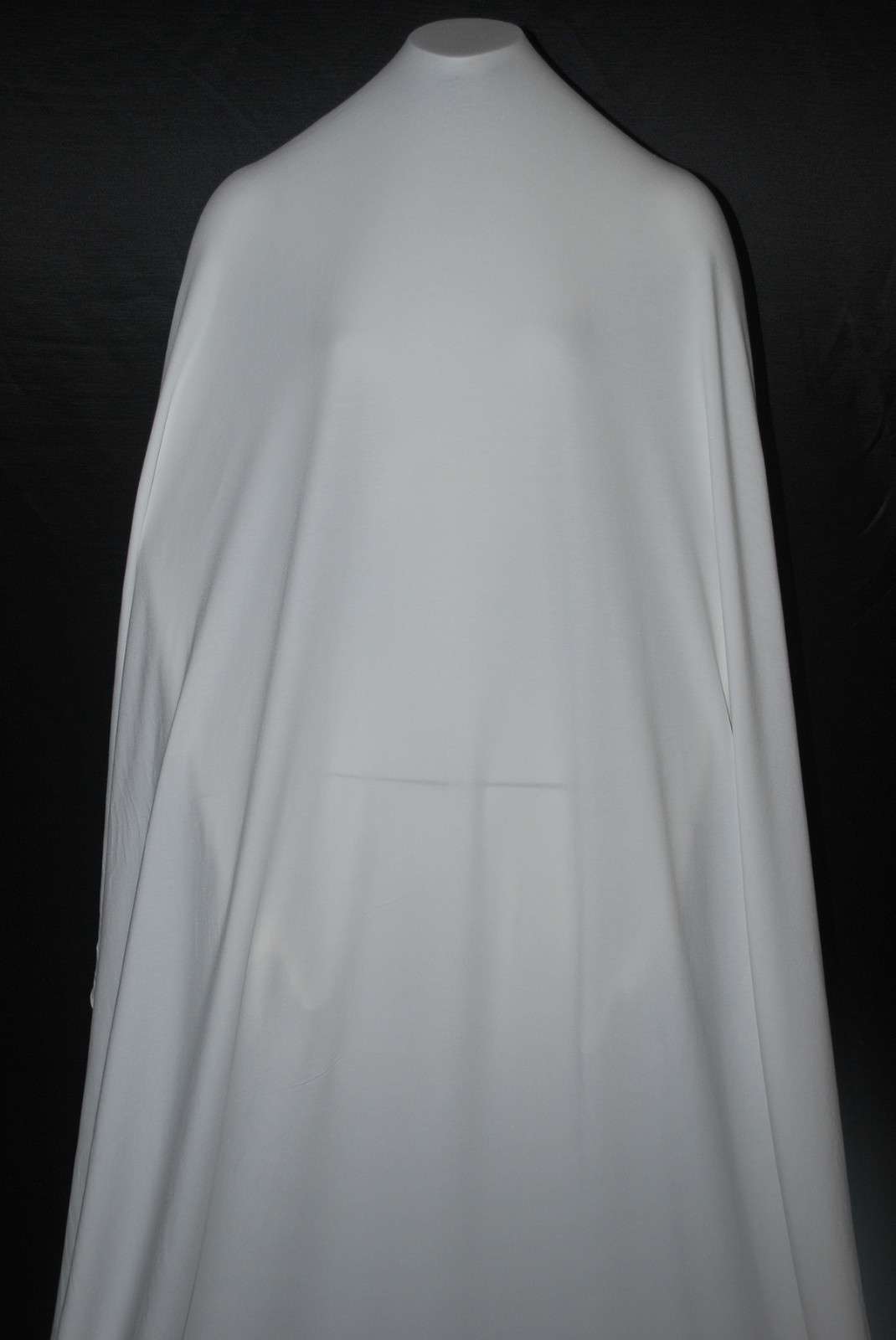 Silky Micro Modal Supima 4 Ways Spandex Jersey Knit Fabric Eco-Friendly White