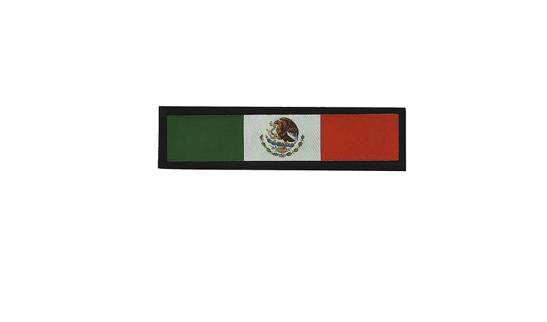 Patch Embroidered Printed Voyage Souvenir Backpack Flag Mexico Mexican r2