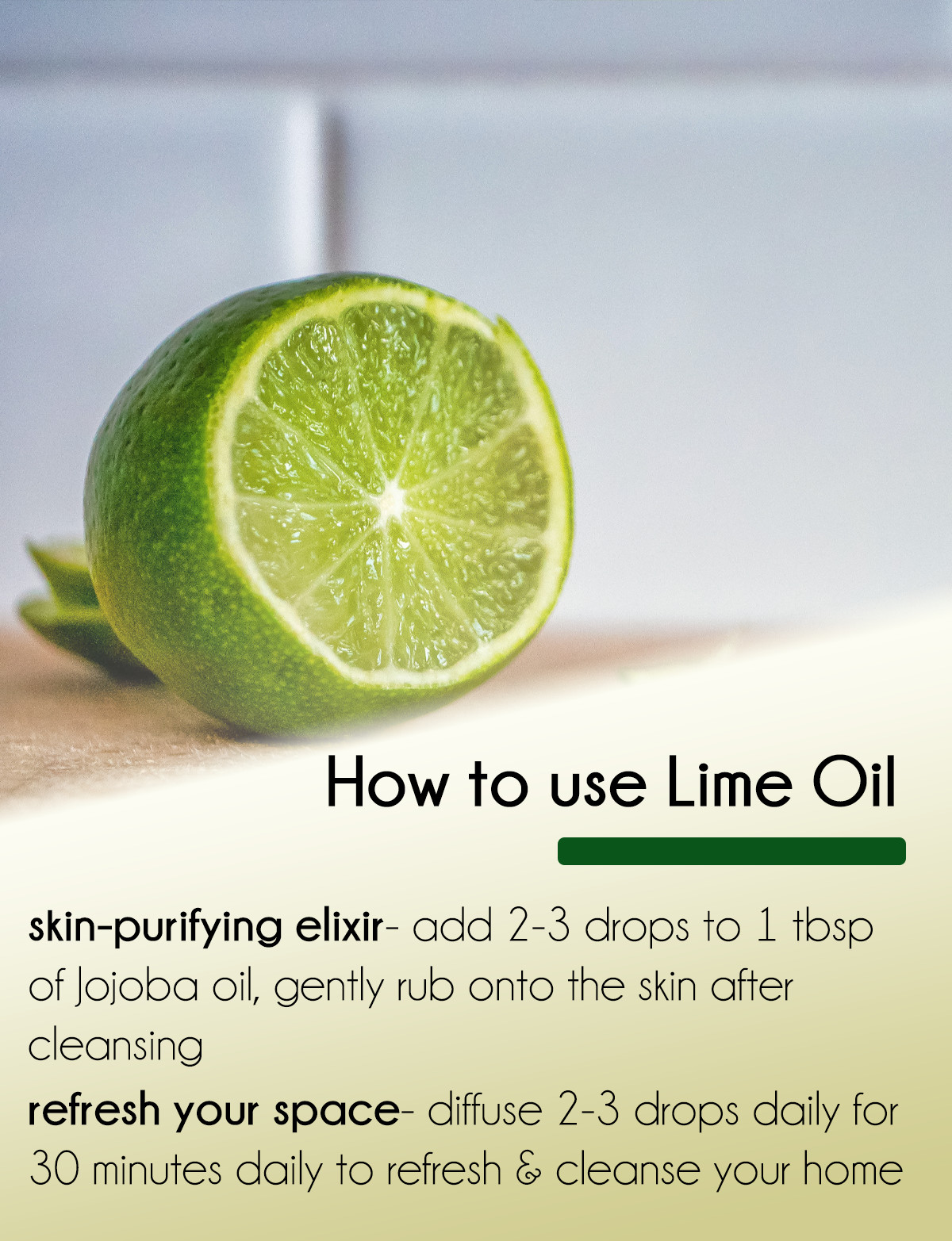 4 fl oz Lime Essential Oil (100% Pure & Natural) – GreenHealth