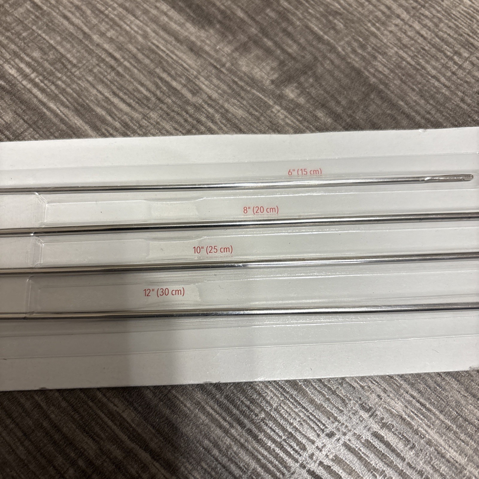 Dritz Home 9021 Long Straight Upholstery Hand Needles, Size 6, 8, 10 & 12