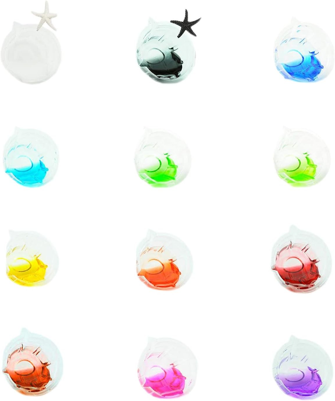 12 Colors Epoxy Resin Color Dye Colorant Liquid Epoxy Resin Pigment,10Ml Each