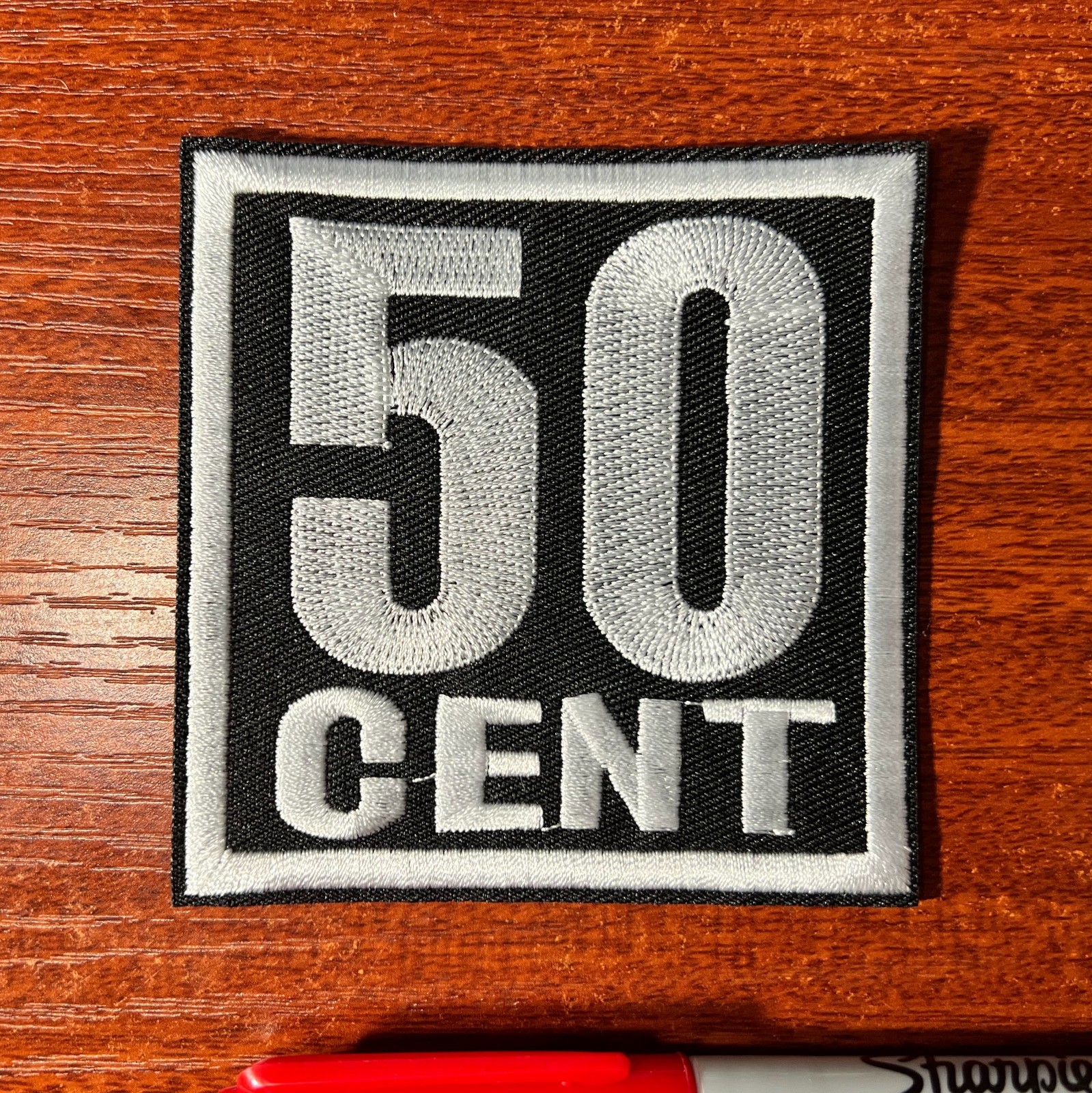 50 Cent Patch G Unit East Coast Hip Hop Rap Music Embroidered Iron On 3.25×3.25″