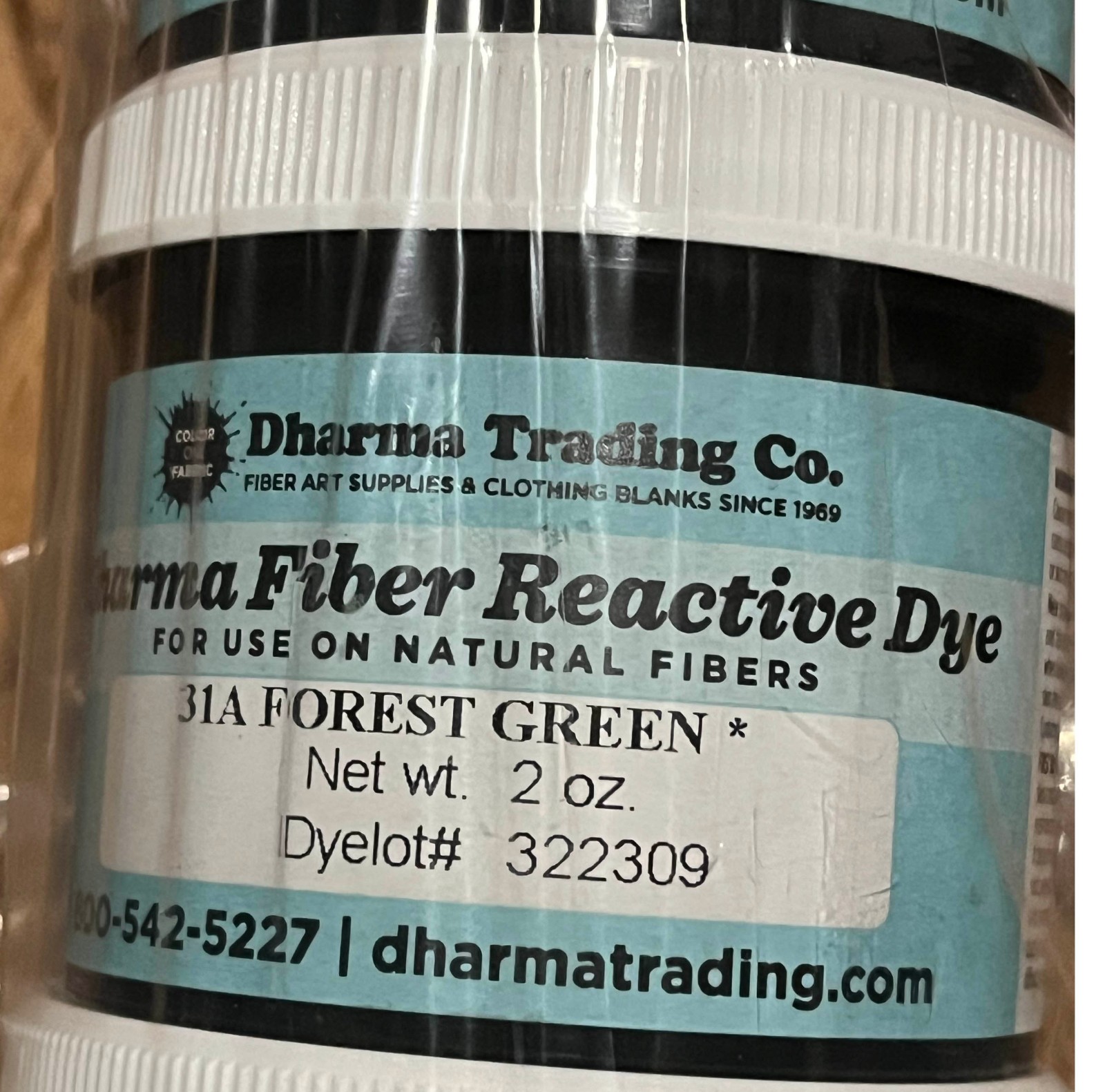 Dharma Fiber Reactive Procion Dye – Natural Fiber – Tie/Ice Dye – Greens Blues