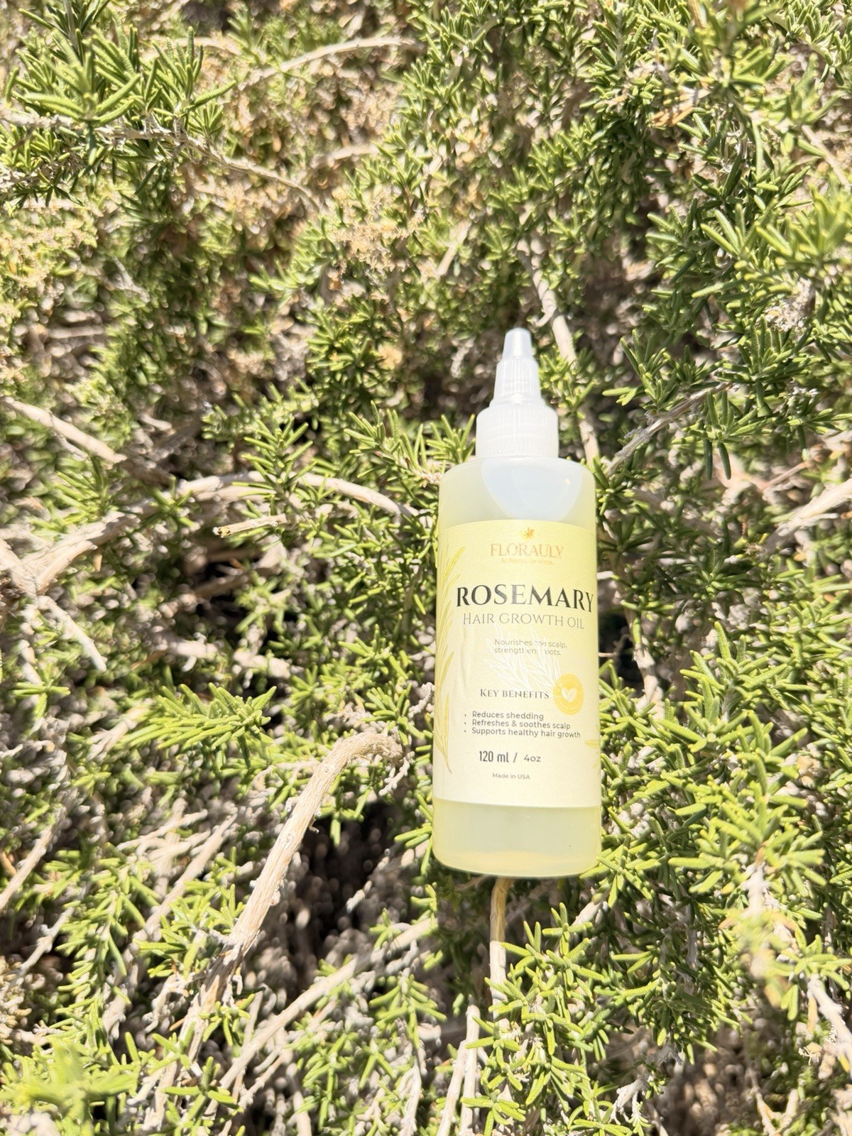 Rosemary Hair Growth Oil 4oz | Natural Scalp Oil for Thicker, Stronger Hair By s