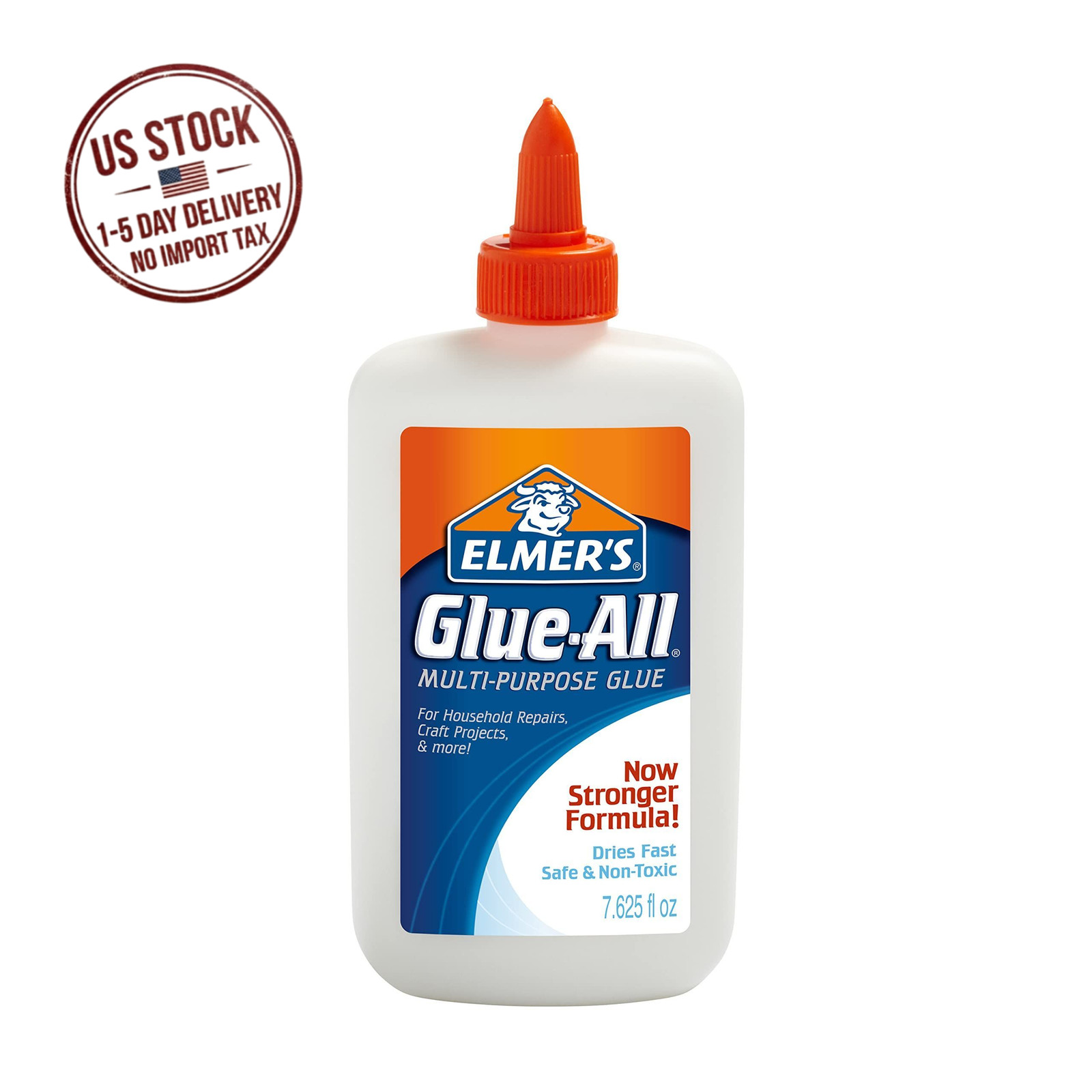 ELMERS E1324 Elmer’s Glue-All Multi-Purpose Liquid Glue, 7.625 oz, White