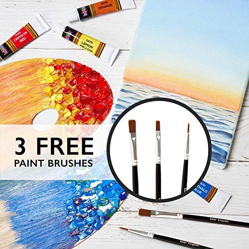 24 Colors Paint DIY Acrylic Paint Set for Hobby Model Painting Artists