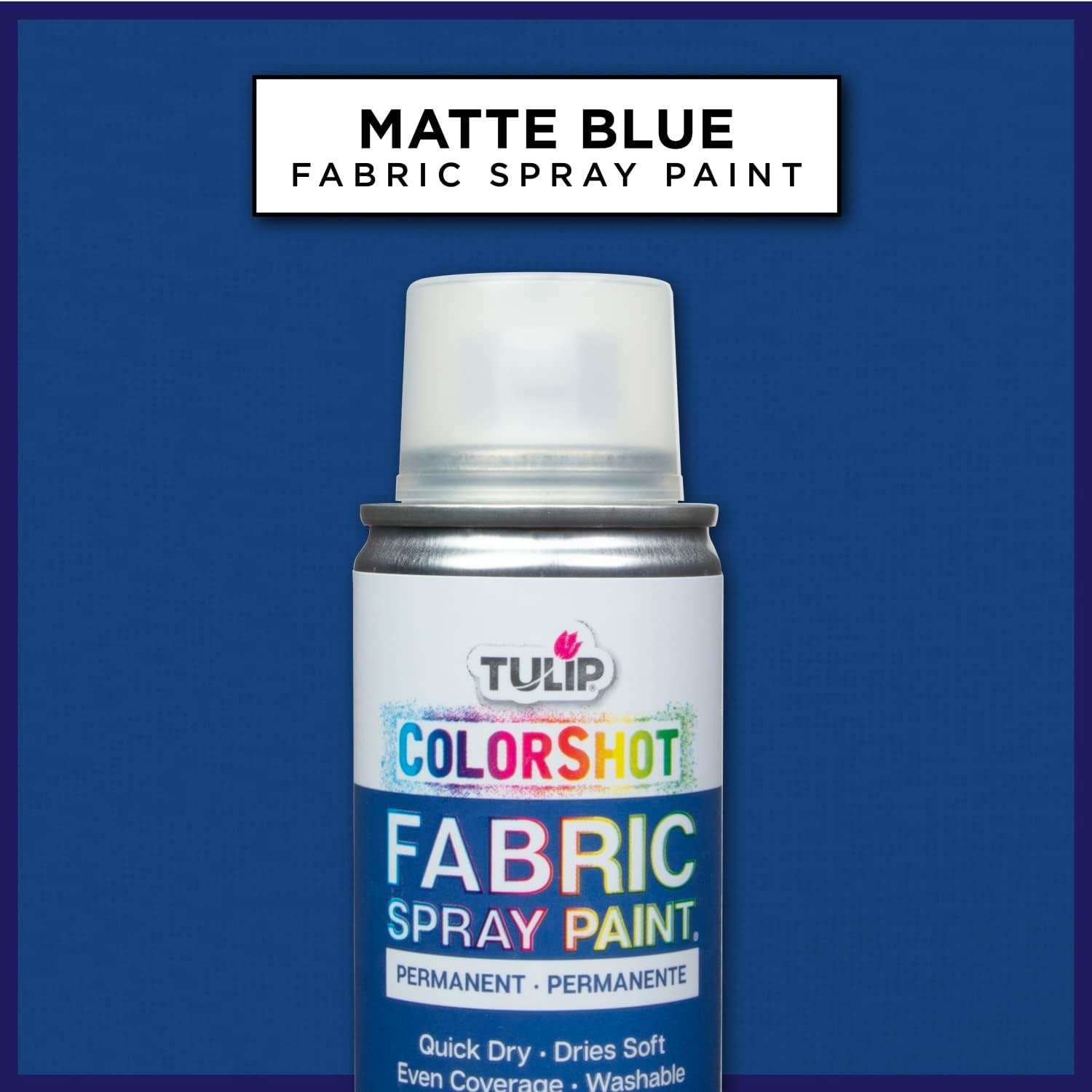 Colorshot Instant Spray Fabric Color 3Oz. Blue