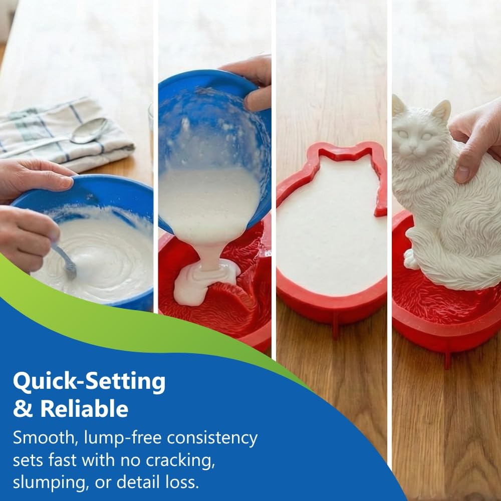 Perfect Mold Alginate Molding Material, Non-Toxic Mold Making Powder for Life Ca