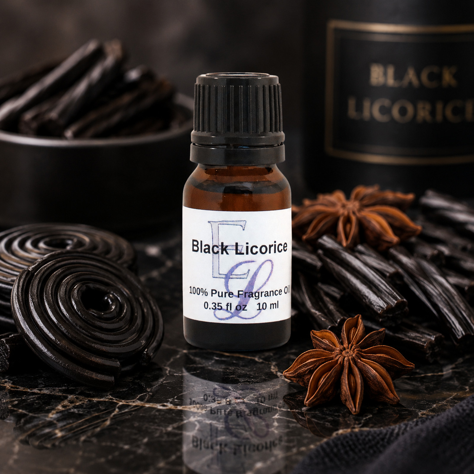 Black Licorice Fragrance Oil by Eclectic Lady, 10 ml