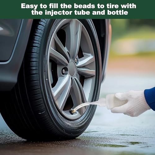 Tire Balance Beads for Motorcycle Wheel Balancing Beads for Trucks 6 oz x 4