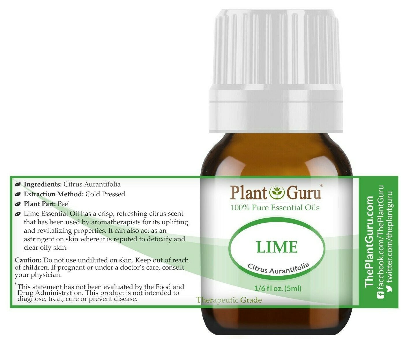 Citrus Essential Oil Set 6 – 5ml 100% Pure Natural Therapeutic Grade Oils, Blend