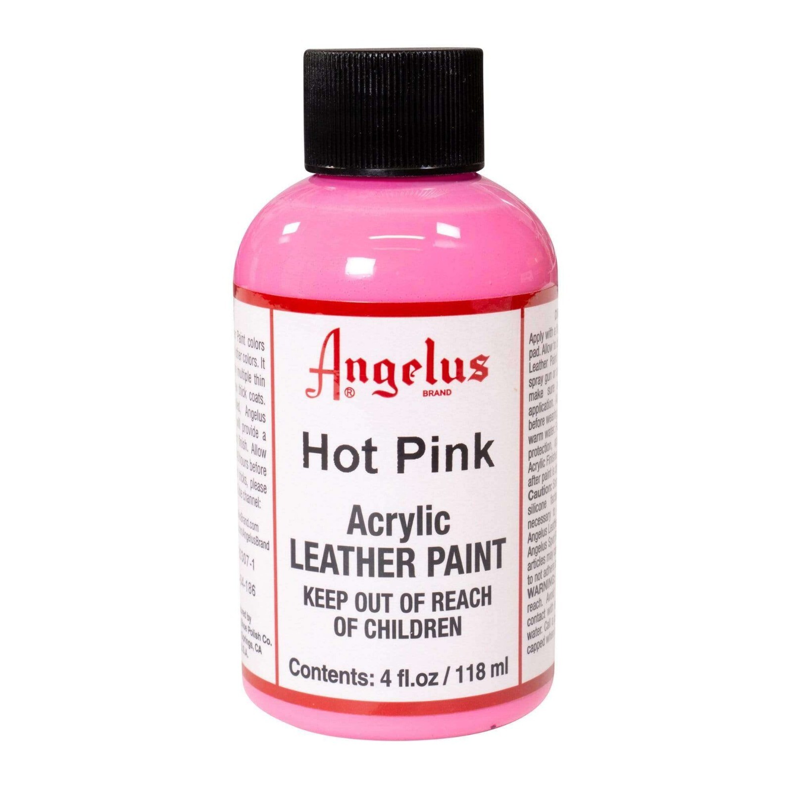 Angelus Brand Acrylic Leather & Vinyl 12 Pack Starter Set – 4 Ounce Bottles