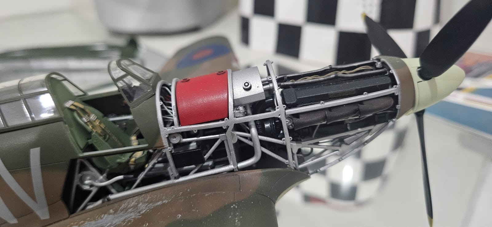 KIT ACESSORIOS Hawker Hurricane 3D printed, 1:32 and 1:48 Scale.