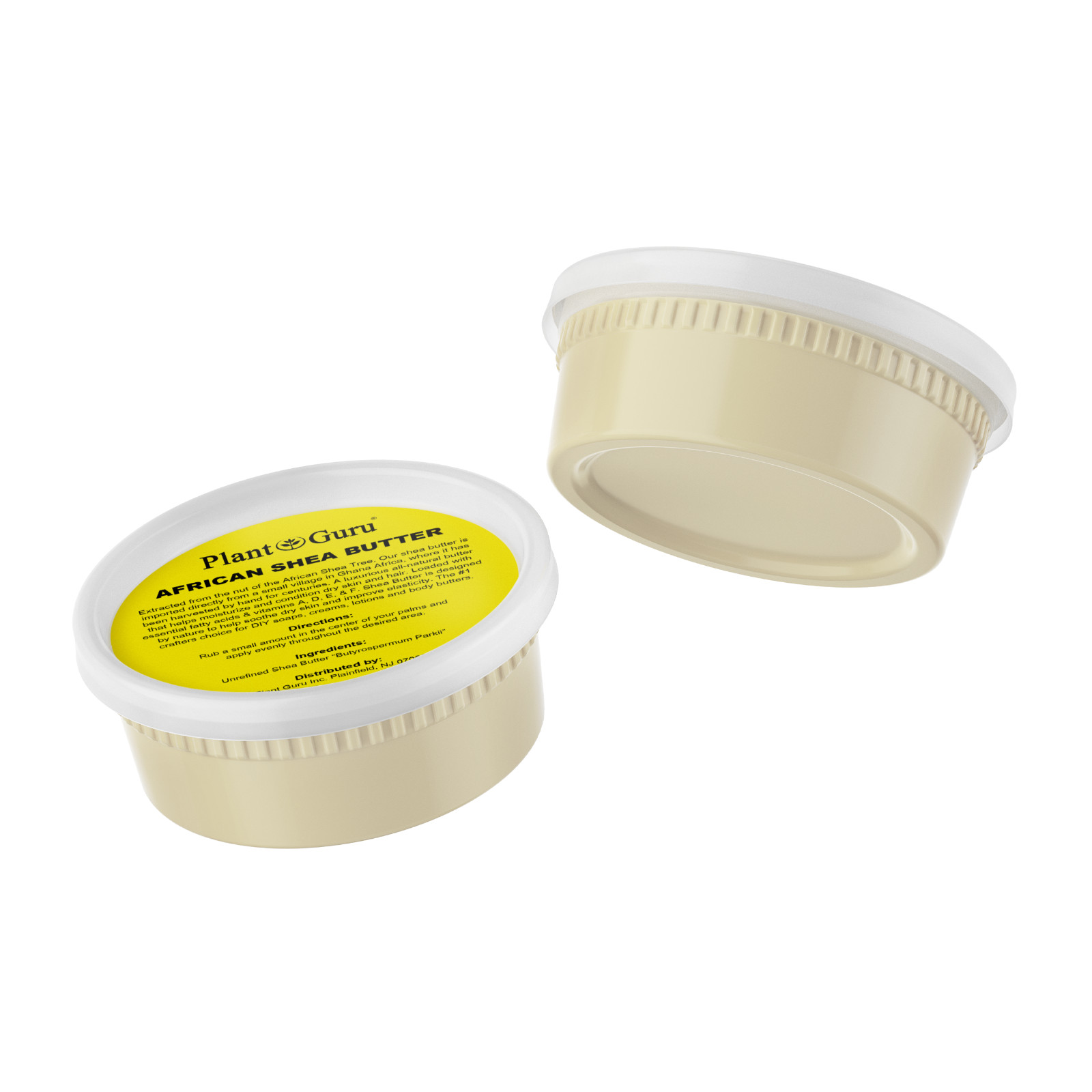 8 oz. Butters 100% Pure Raw Natural Organic For Skin Face Body Hair