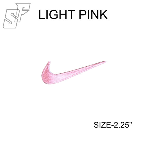 Swoosh 2.5″ Embroidered Swoosh Left&Right MultiColors Embroidered Patch Iron On