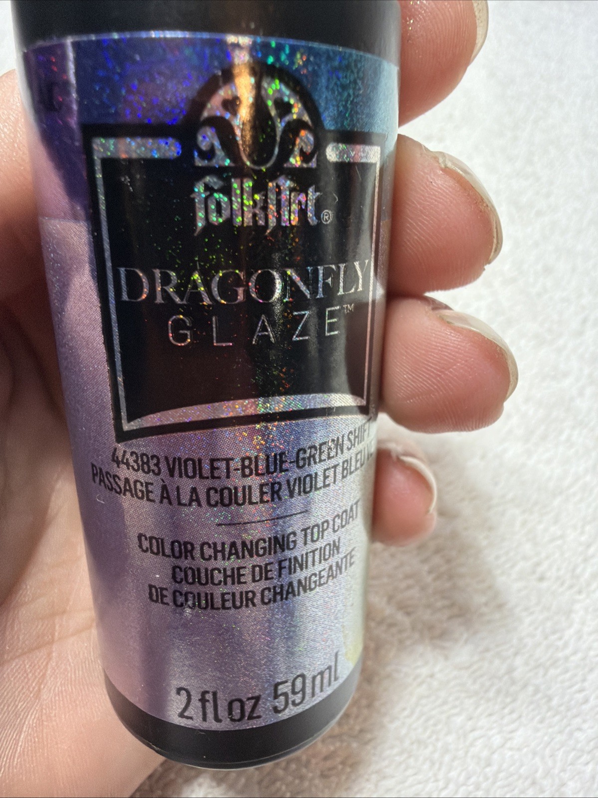 Multi-Surface Dragonfly Glaze Multi-Surface Paint (2 Oz) 44383 Violet-Blue-Gre