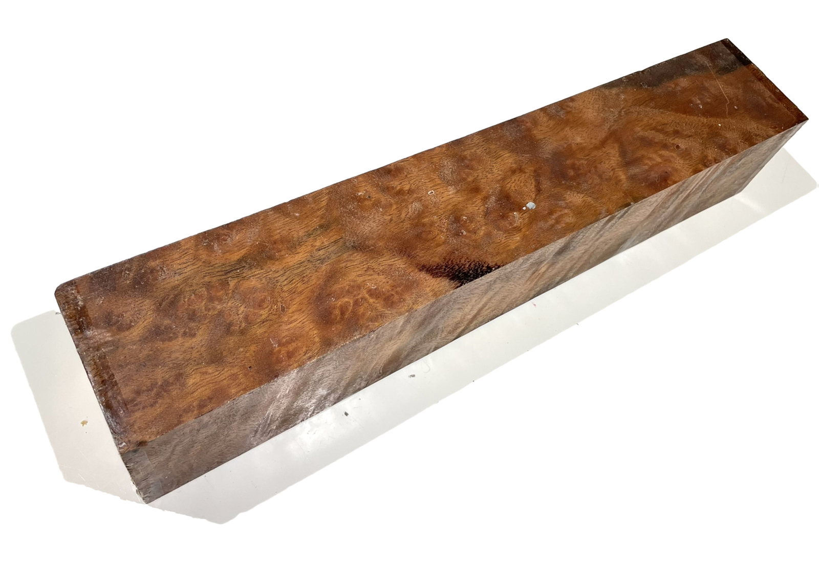 Camphor burl wood turning blank 2-11/16″ x 2-11/16” x 14-7/8″ (L24) Dried