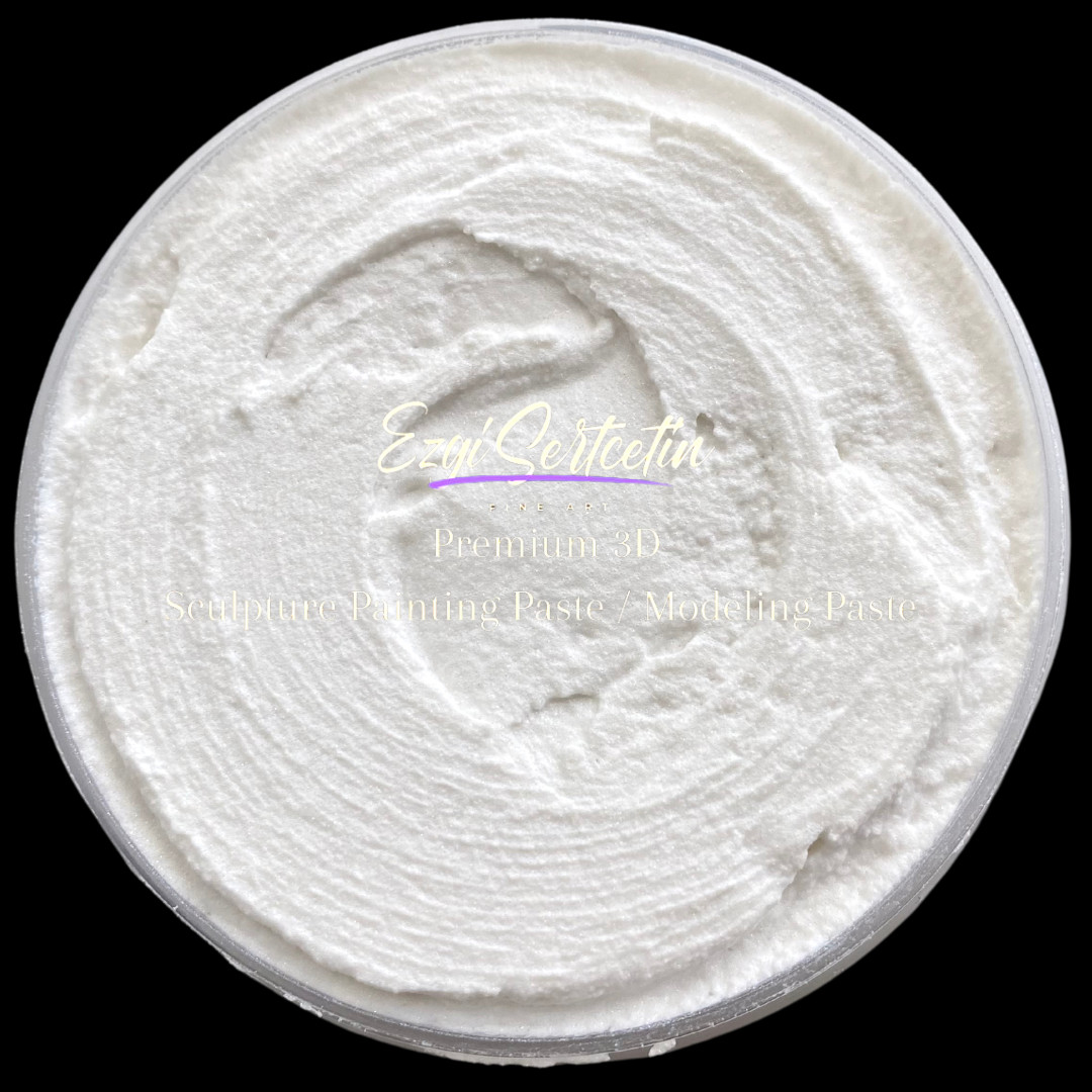 3D Sculpture Painting Paste|Texture Paste|Decorative Plaster|6 oz