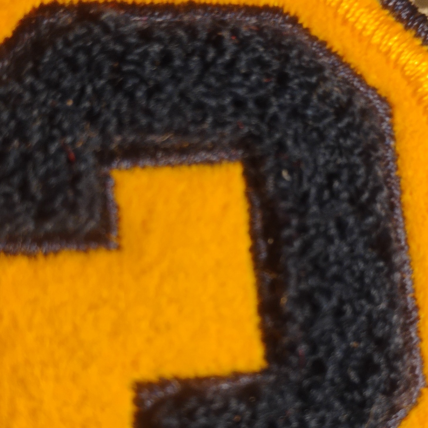 Class of 2013 School Embroidered Sew-On Patch, Black/Yellow/White, Single
