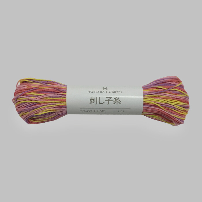 Japanese SASHIKO Embroidery Thread MIX 20 Colors 56m Hobbyra Hobbyre
