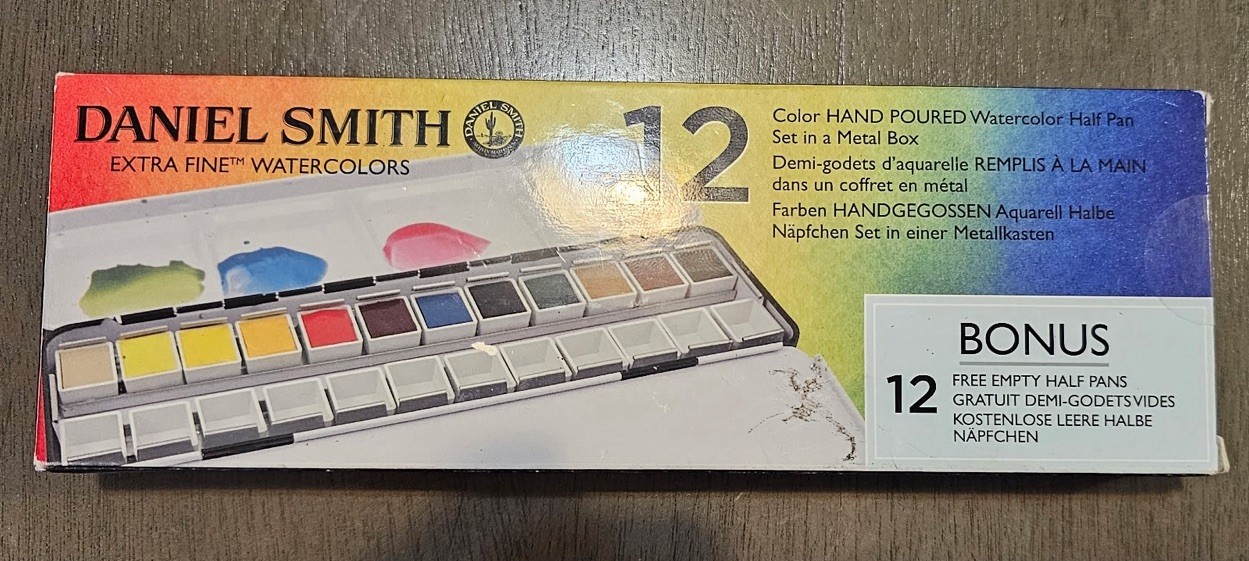 Daniel Smith Extra Fine Watercolors 12 pc