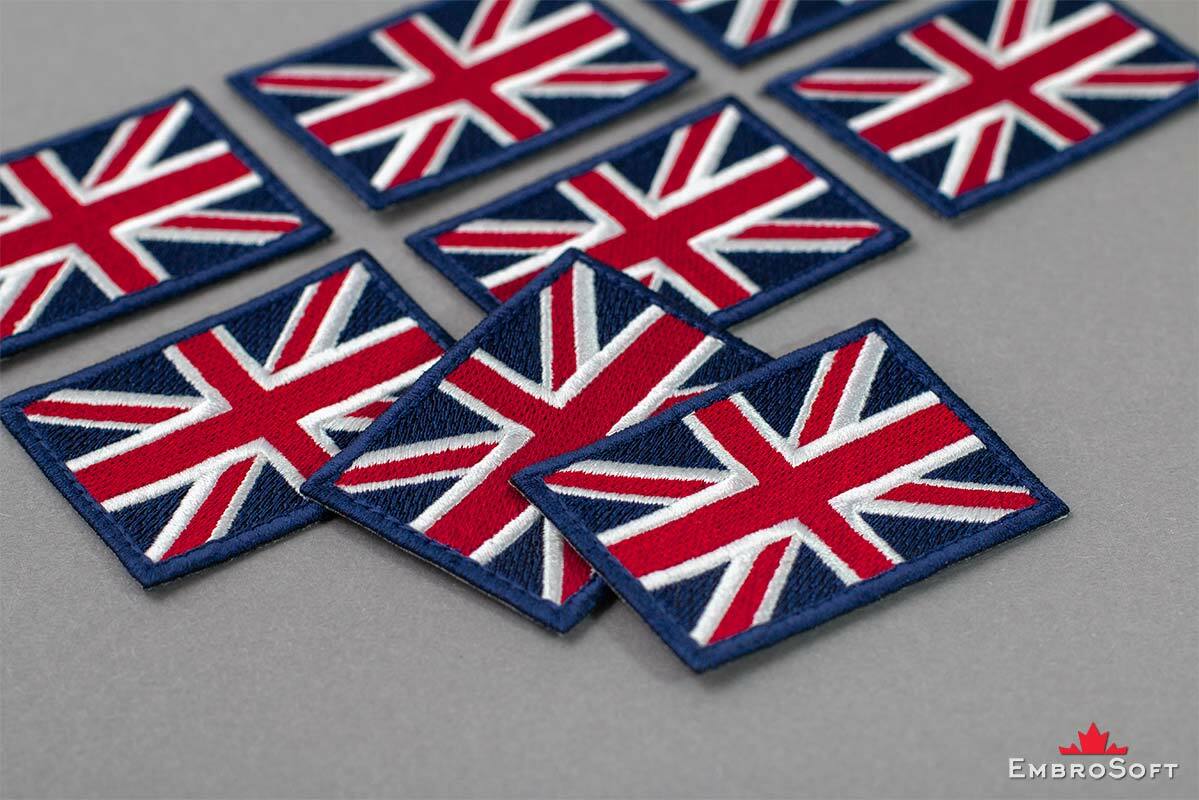 European Countries Flags Embroidered Patch Iron On / Sew On