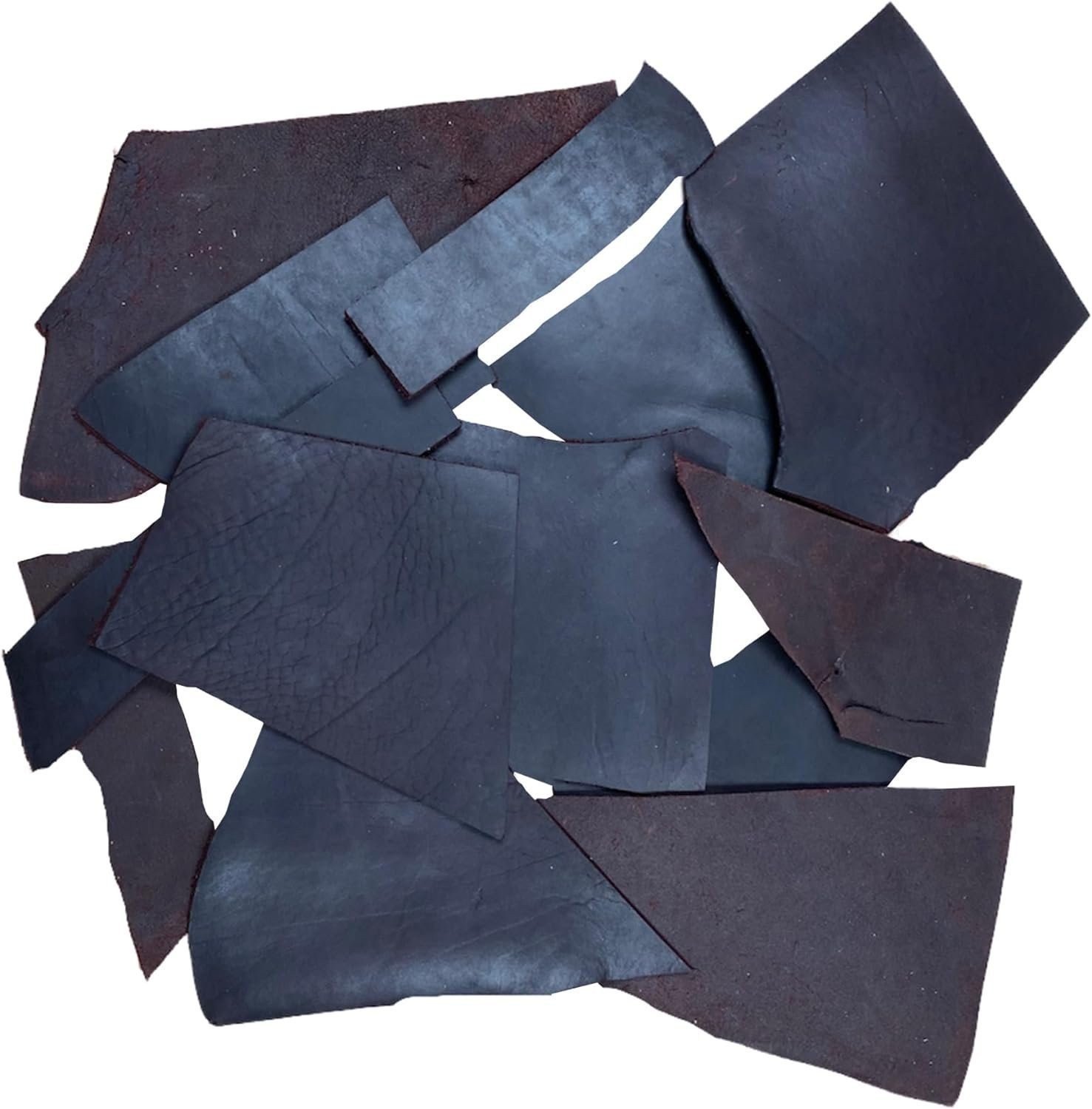 ELW Vegetable & OilTanned Leather Scraps 2-15 oz (1.4-6mm) 1-30 lb Sizes