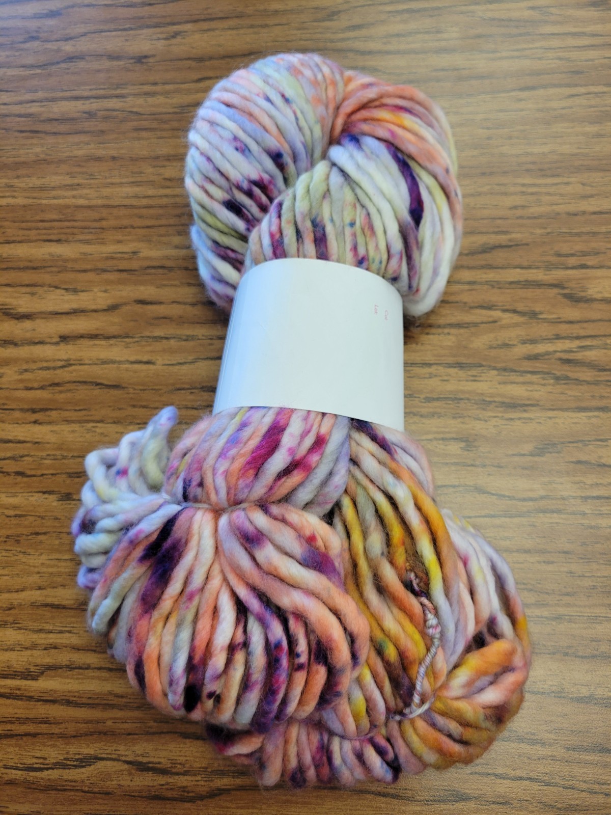 RARE Baah Yarn variegated MAMMOTH Merino wool YOM March 2024 monthly color thick