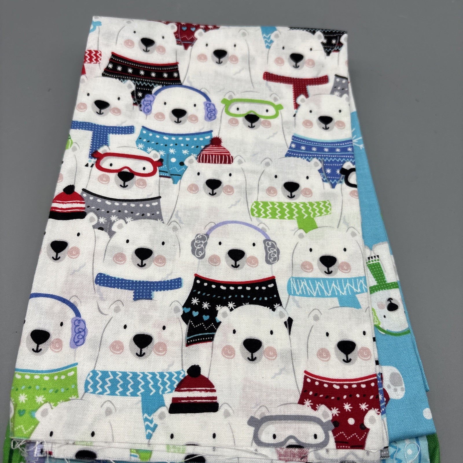 Villa Rosa Designs Freedom 38” X 45” Quilt Kit Polar Bears Penguin Snowflakes