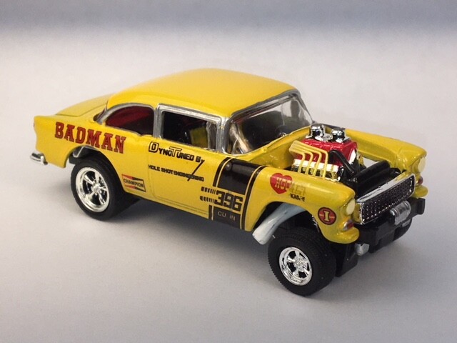 55 Chevy Gasser Badman Water Slide Decals 1:64, 1:43, 1:32, 1:24 or 1:18 scale