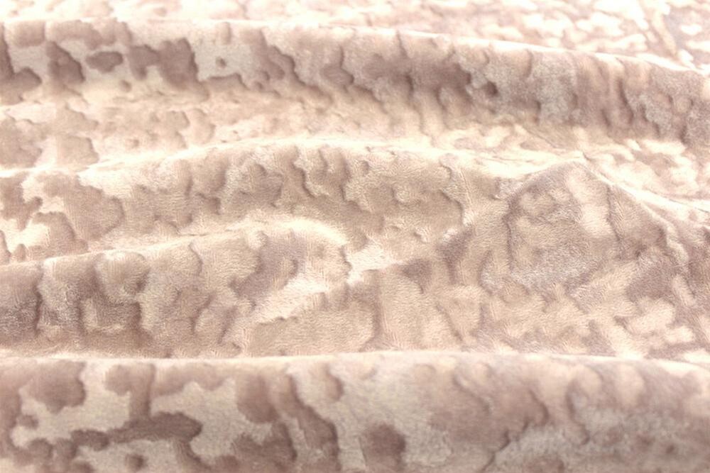 Abstract Crushed Velvet Fabric, 118 Inch. in Width, Ideal for Upholstery Etc.