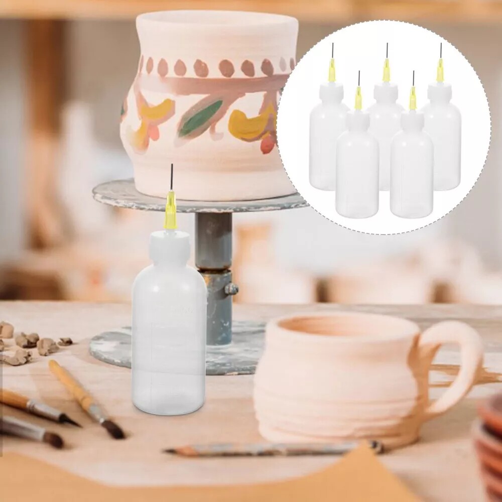 50ml Precision Applicator Bottles, 10Pcs Needle Tip Squeeze Bottle Small Squeeze