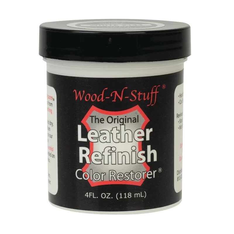Leather Refinish Sofa Handbag Shoe Color Dye 4.oz Vanilla leather dye Restore