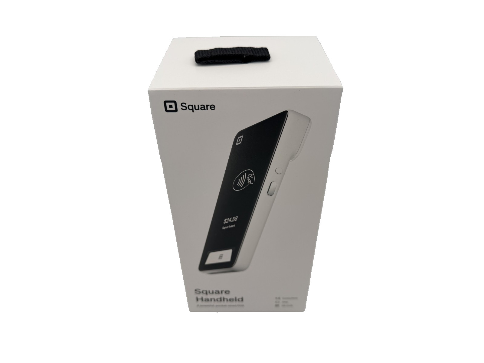 New Square Handheld Portable POS Credit Card Machine to Accept Payments White