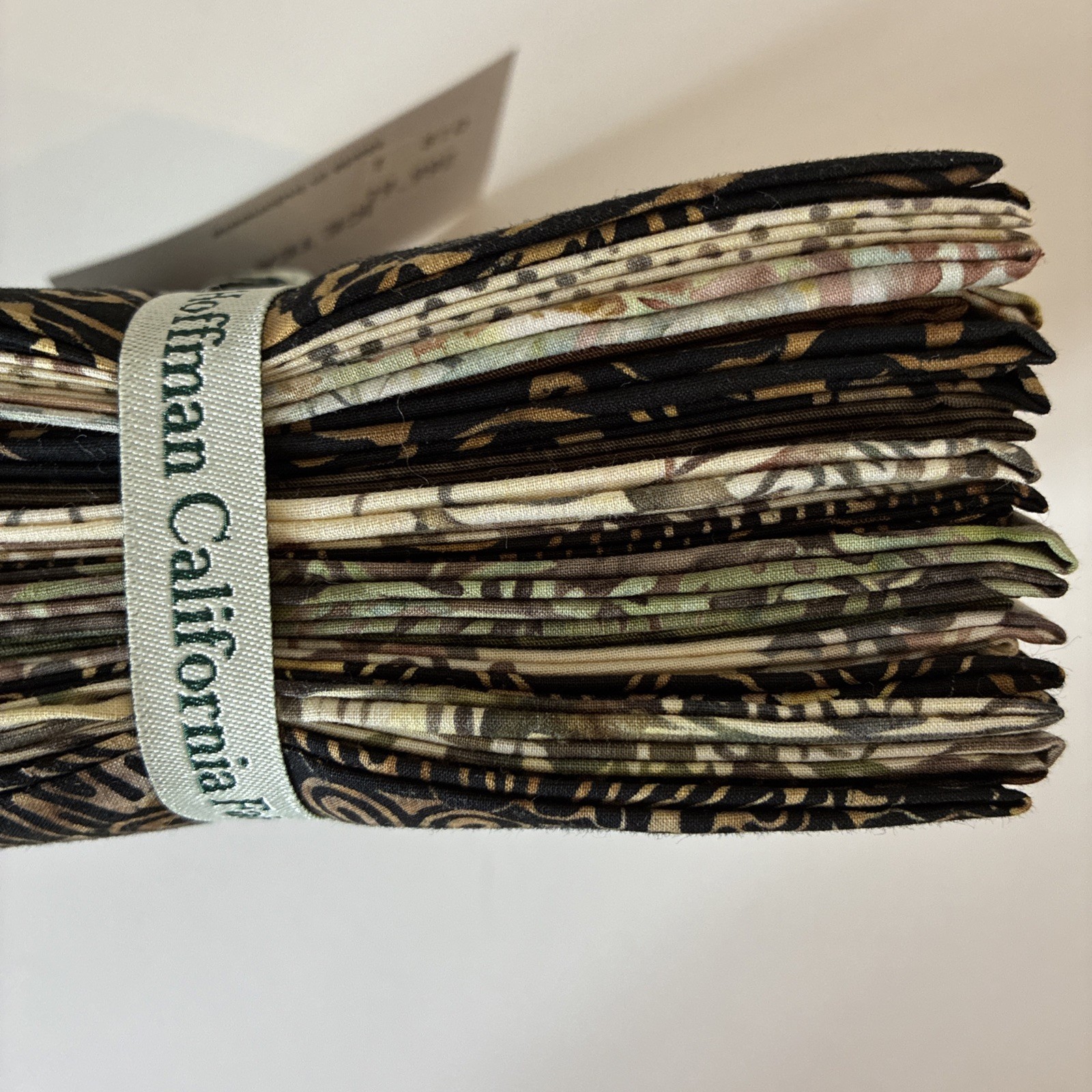 Bali Handpaints Batik FQ Bundle – 14 FQs – Hoffman Fabrics – Ice Tea