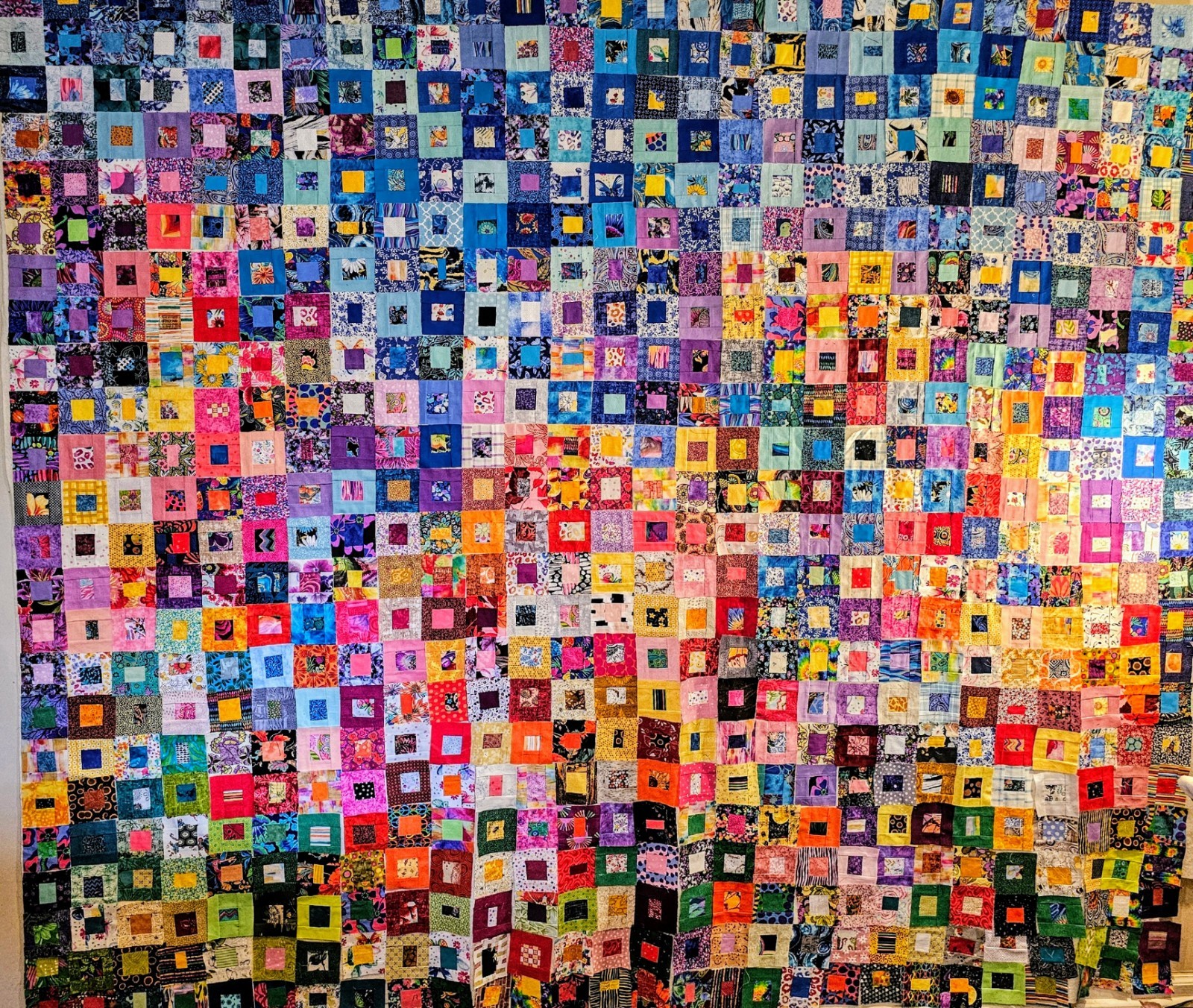 Handmade 100% Cotton Patchwork Quilt King Size