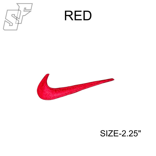 Swoosh 2.5″ Embroidered Swoosh Left&Right MultiColors Embroidered Patch Iron On