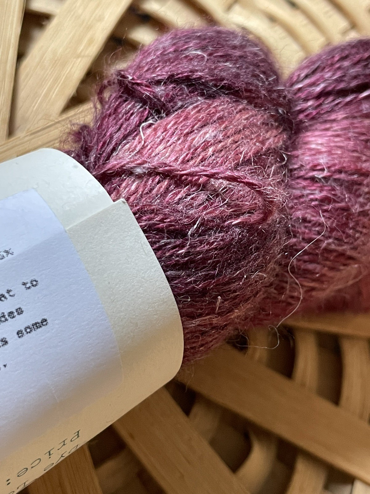Ginger Twist Studio Sweet Flax 4ply Yarn- Baby Alpaca + Linen + Silk – 1 Hank