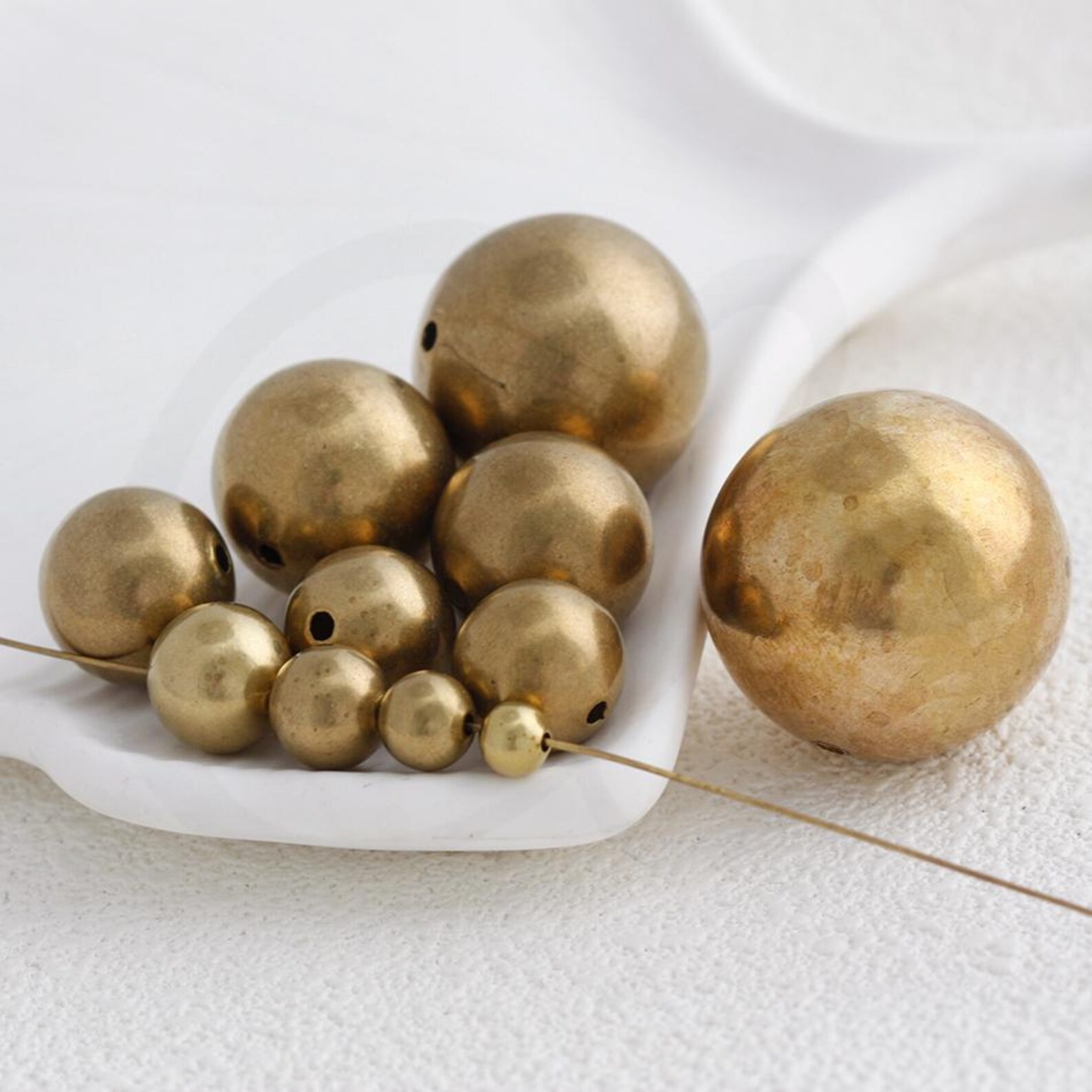 Hollow Raw Brass Ball – Varies Sizes (3997C)