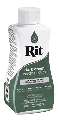 Rit Dye Liquid Fabric Dye, 8-Ounce, Dark Green
