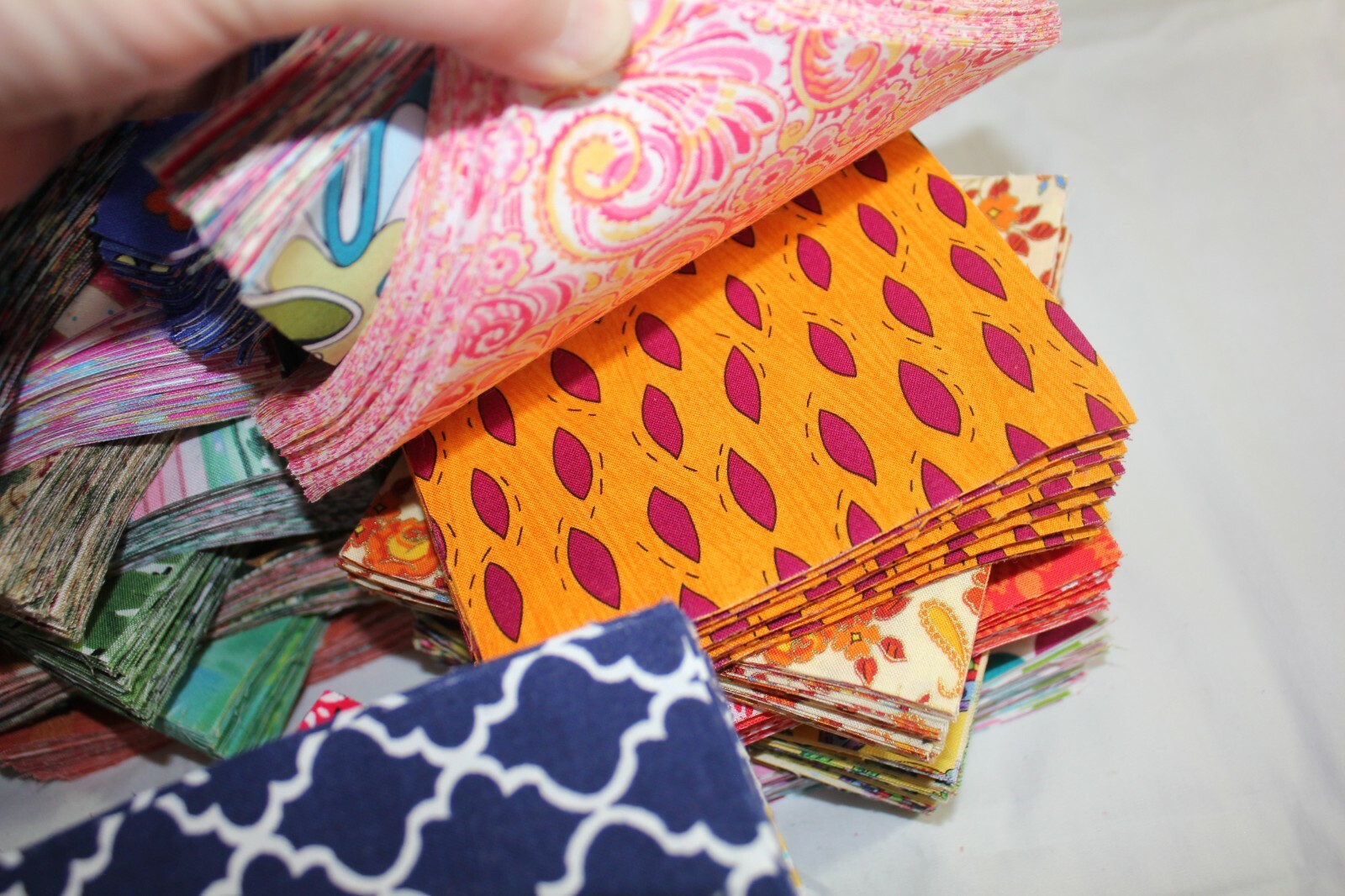 100 PC 5 INCH (5″ X 5″) CHARM QUILT SQUARES-100% Cotton Fabric-Crafts-Sew-#2