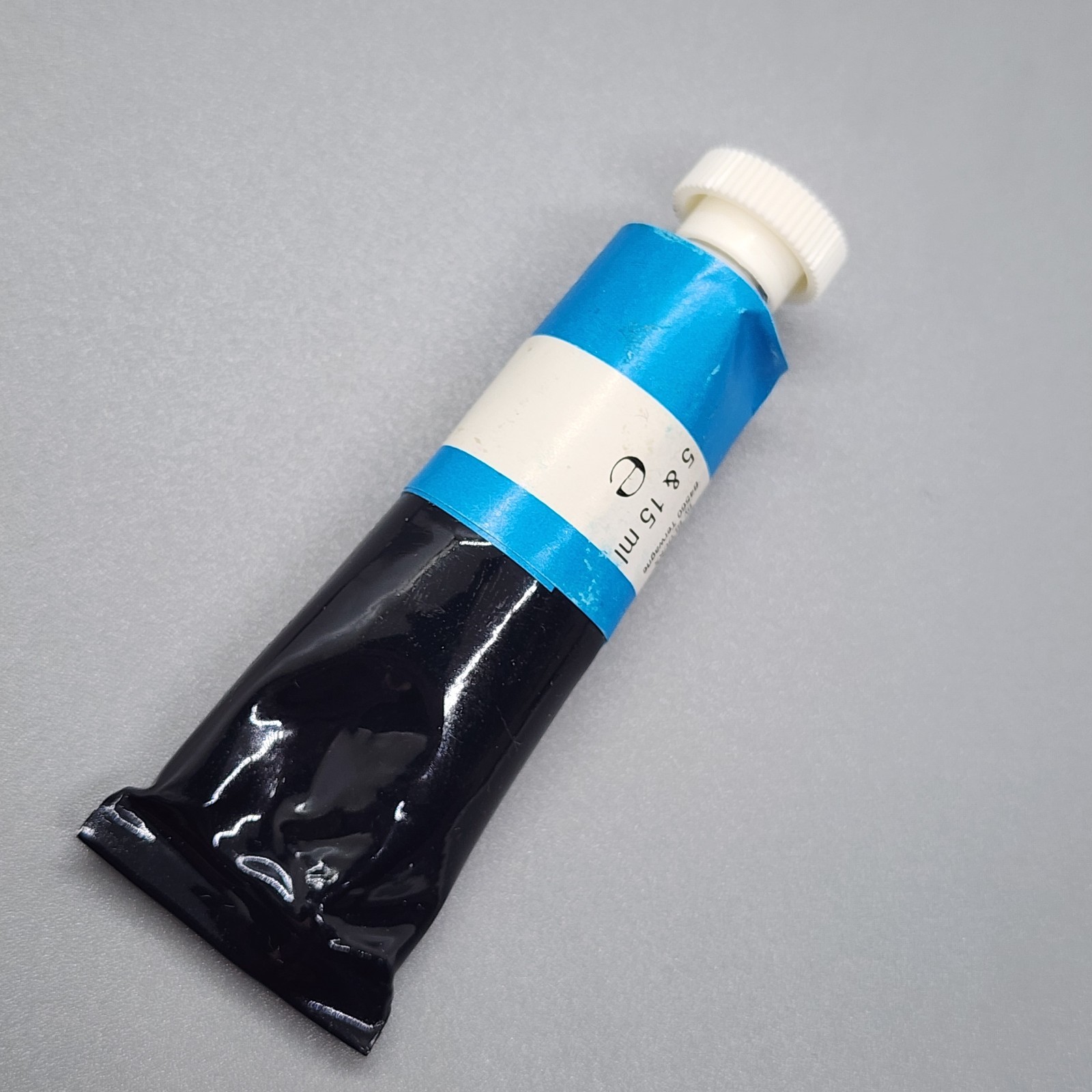 Vintage BLOCKX Watercolor 15ml Tube – Genuine MANGANESE BLUE PB33 Extinct Rare