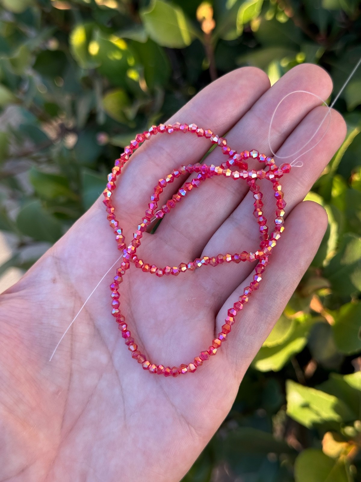 Bulk Lot Colorful 20 Strands AB faceted bicone glass beads 2 of each color