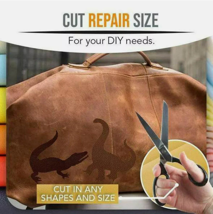 Self-Adhesive Leather-Repair-Patch Repair-Patch Refinisher-Cuttable Leather Sofa