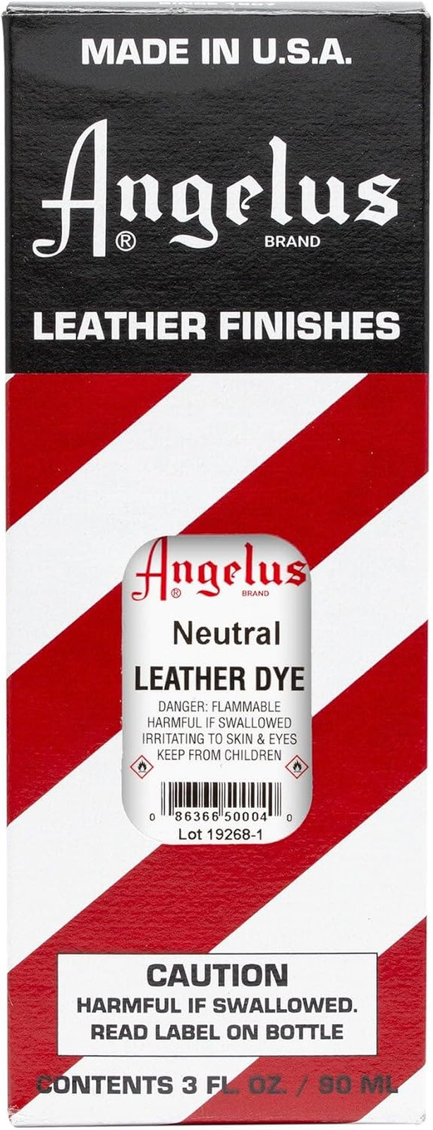 Angelus Leather Dye, Permanent Leather Dye for Shoes, Boots, Bags, Crafts, Furni