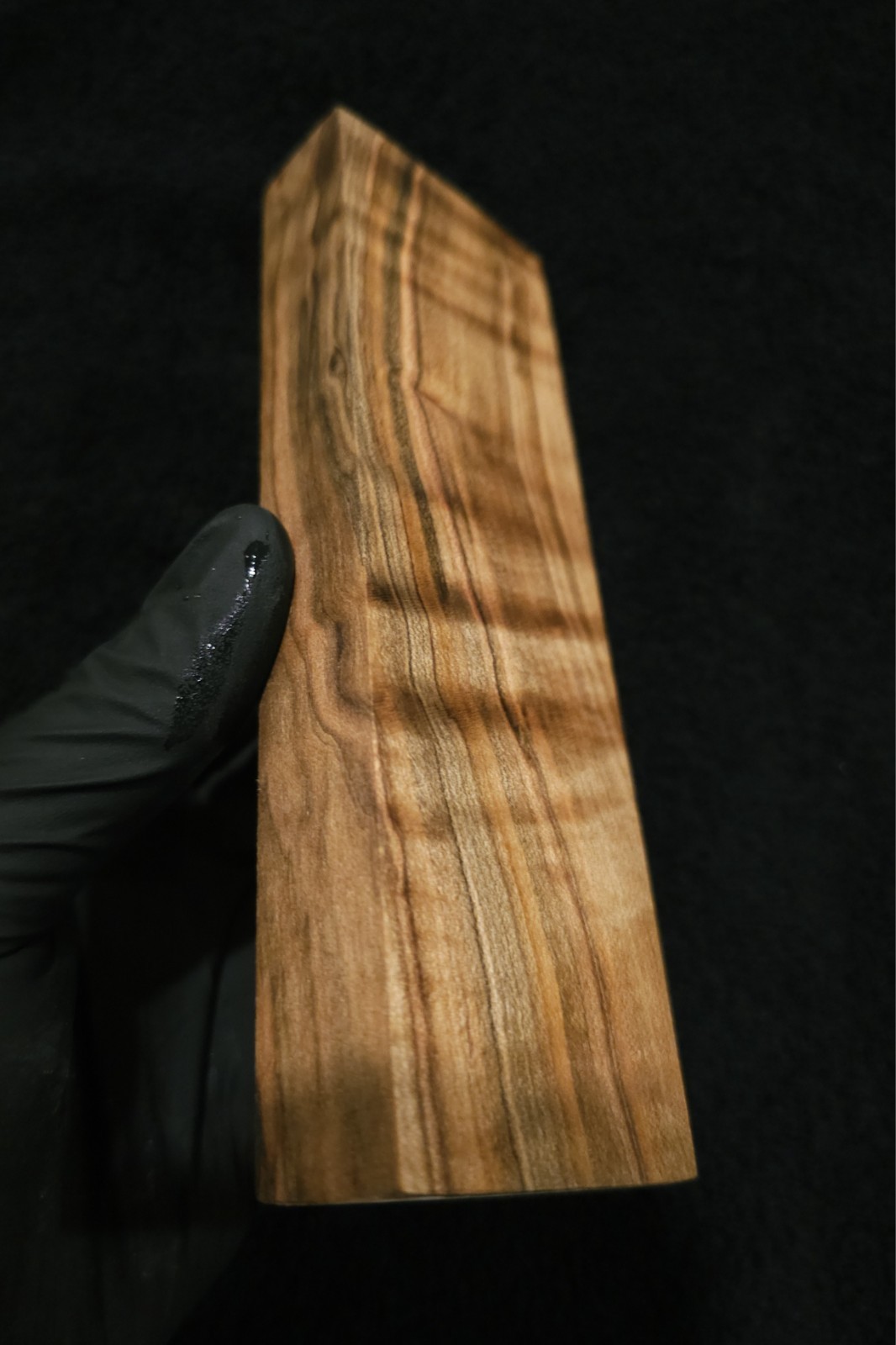 Stabilized Curly Ambrosia Maple Block – Knife Scales/Pen Blanks